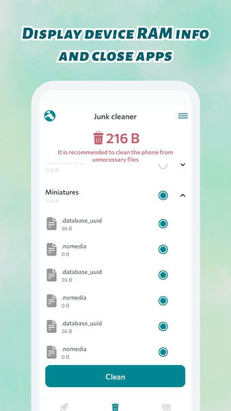 Mini Cleanapp دانلود برنامه Mini Cleaner اندروید | بازار