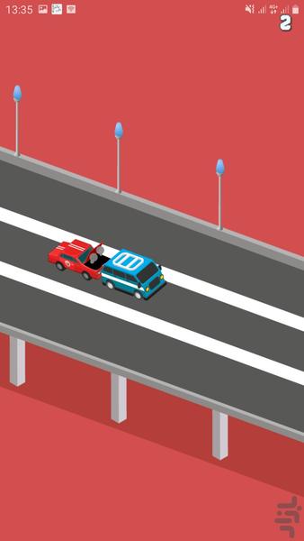 رانندگی در ترافیک - عکس بازی موبایلی اندروید