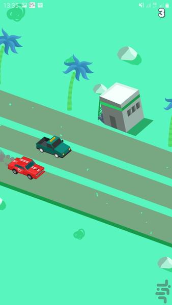 رانندگی در ترافیک - عکس بازی موبایلی اندروید