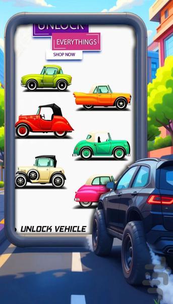 ماشین سواری کودکانه - Gameplay image of android game