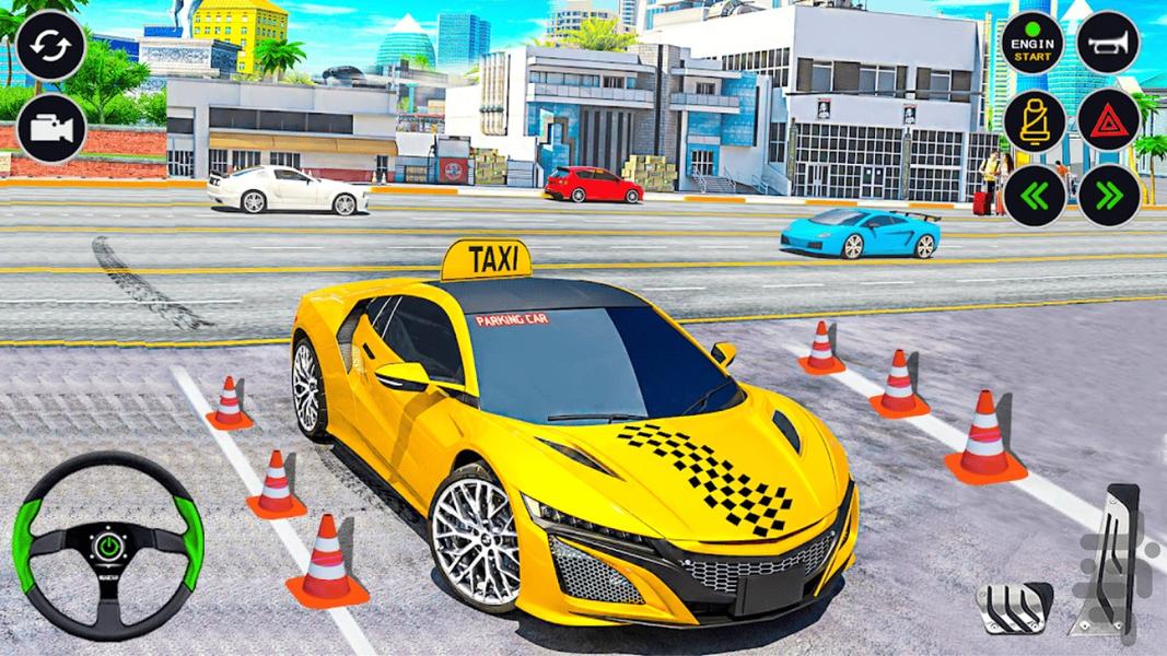 Taxi City Driver ۲۰۲۳ - عکس بازی موبایلی اندروید