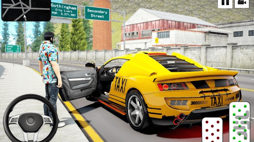 Taxi City Driver ۲۰۲۳ - عکس بازی موبایلی اندروید