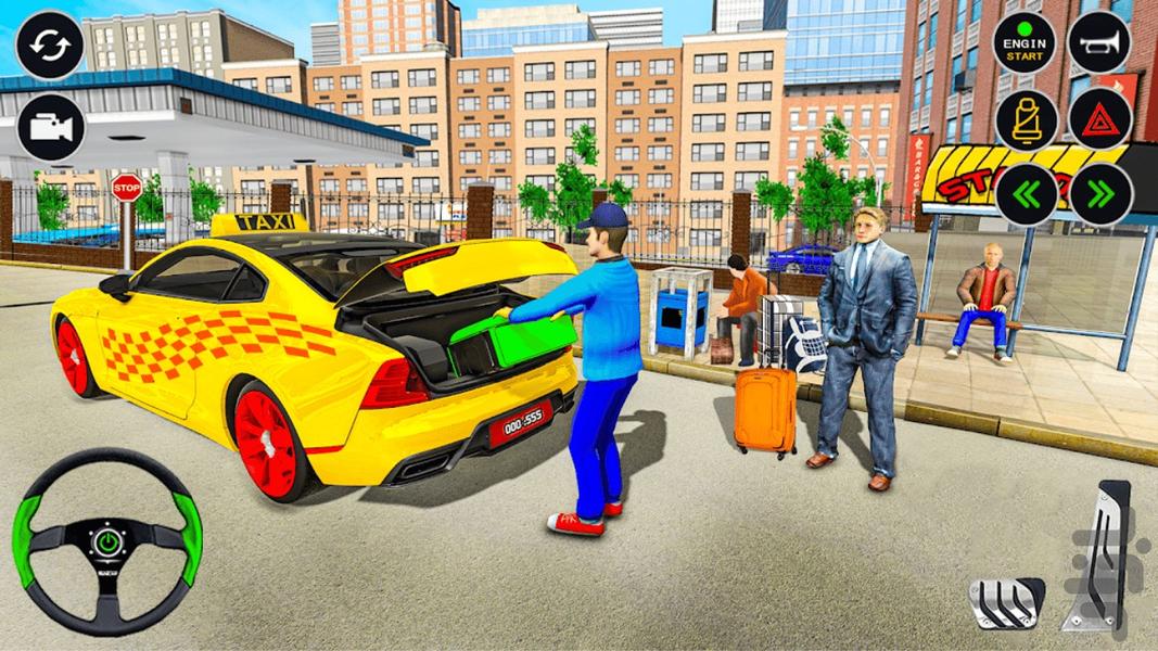 Taxi City Driver ۲۰۲۳ - عکس بازی موبایلی اندروید