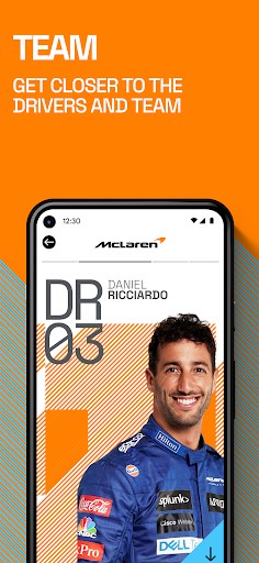 McLaren Racing - عکس برنامه موبایلی اندروید