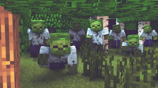 Surviving Zombie Apocalypse || Minecraft