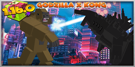 Mod Kong vs Godzilla for MCPE - Image screenshot of android app