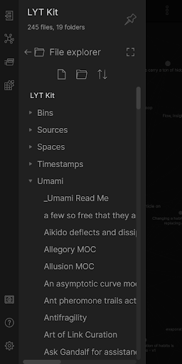 Obsidian - عکس برنامه موبایلی اندروید