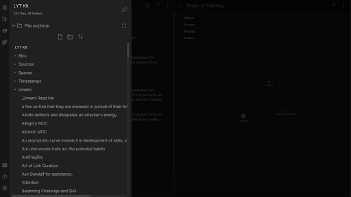 Obsidian - عکس برنامه موبایلی اندروید