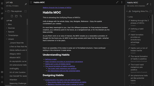 Obsidian - عکس برنامه موبایلی اندروید