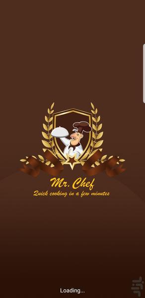 Mr. Chef (Quick Cooking) - Image screenshot of android app