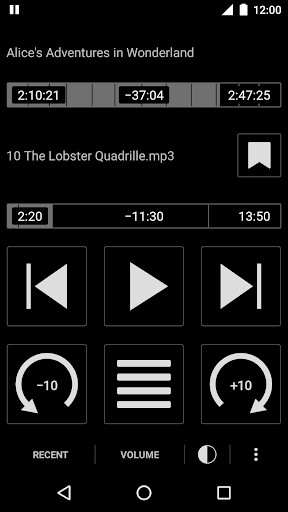 Simple Audiobook Player - Image screenshot of android app