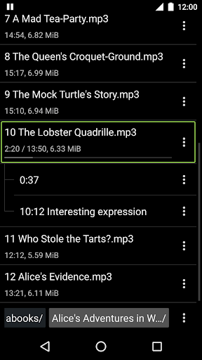 Simple Audiobook Player - عکس برنامه موبایلی اندروید