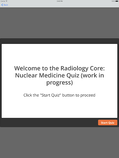 Radiology Core: Nuclear Med - Image screenshot of android app