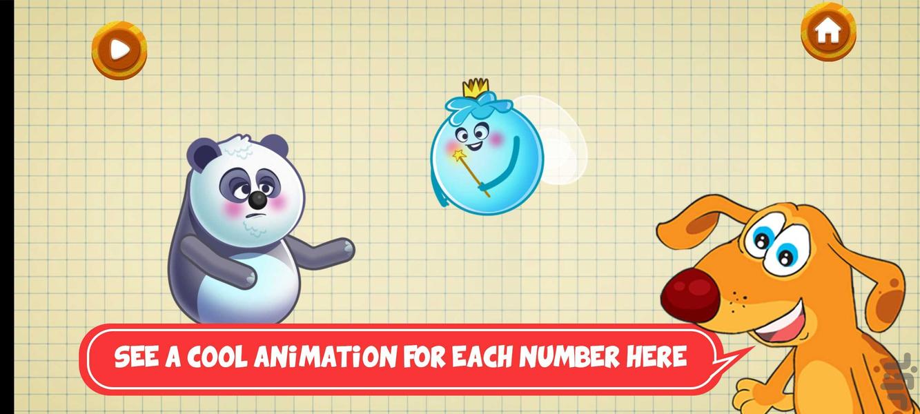 Papita Persian 123 - Gameplay image of android game