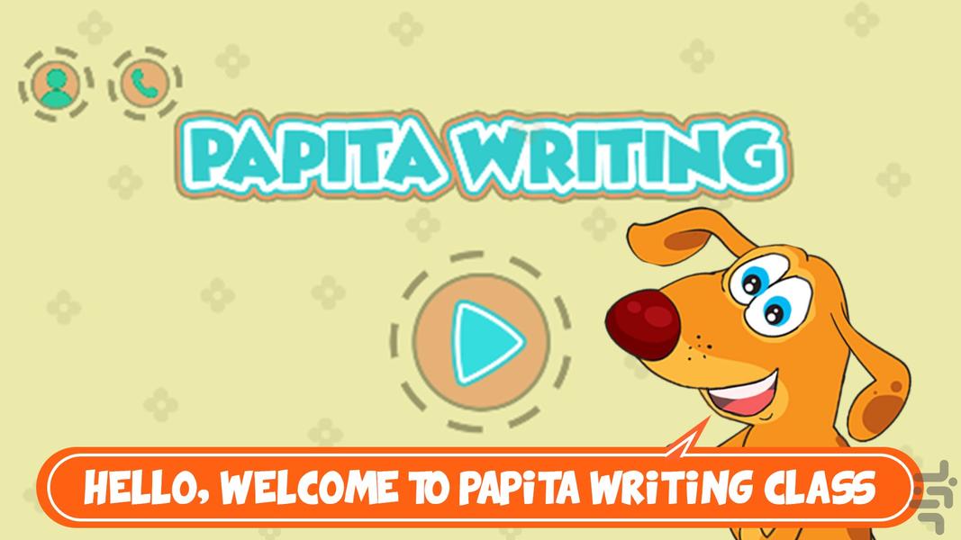 Papita Writing - Gameplay image of android game