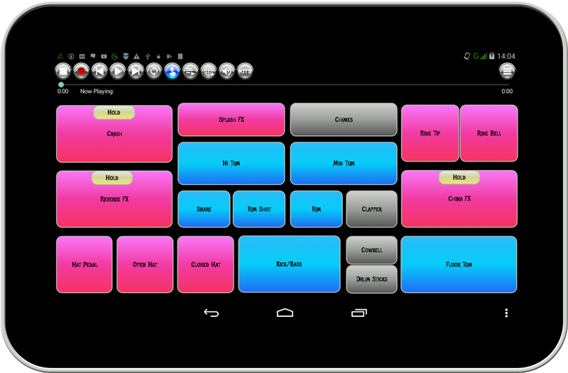 Drum Pads Lite - عکس برنامه موبایلی اندروید