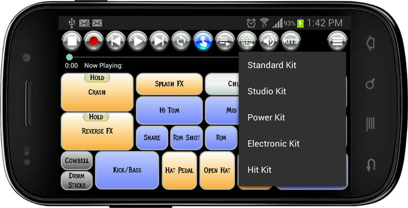 Drum Pads Lite - عکس برنامه موبایلی اندروید