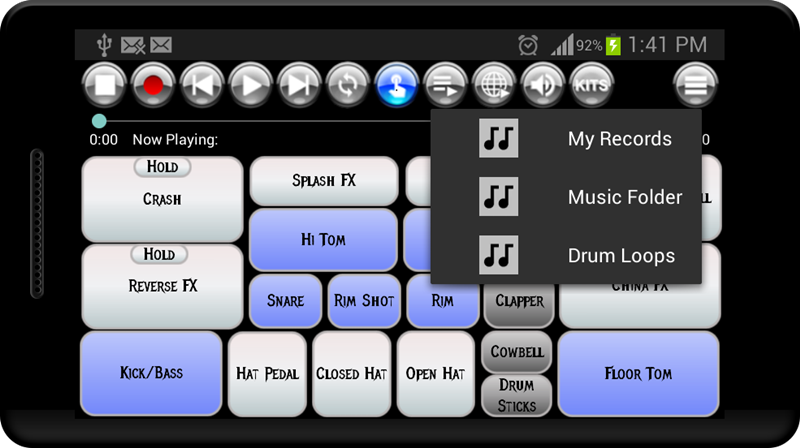 Drum Pads Lite - عکس برنامه موبایلی اندروید