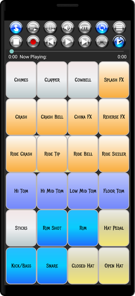 Drum Pads Lite - عکس برنامه موبایلی اندروید