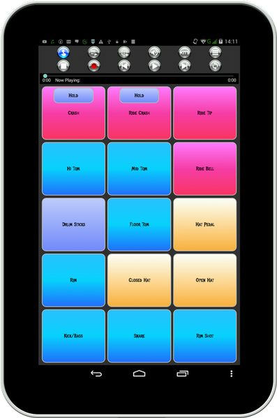 Drum Pads Lite - عکس برنامه موبایلی اندروید