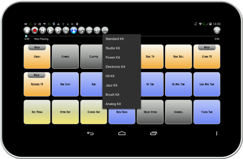 Drum Pads Lite - عکس برنامه موبایلی اندروید