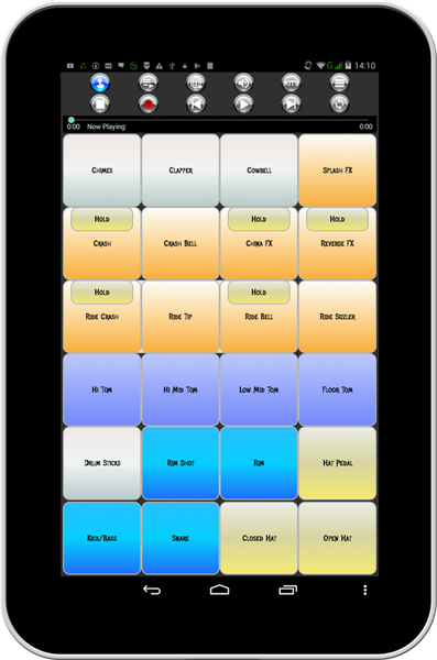 Drum Pads Lite - عکس برنامه موبایلی اندروید