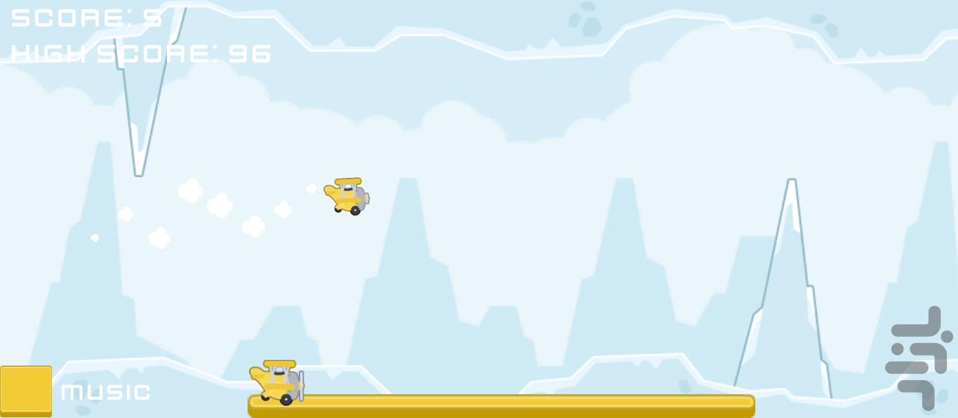 Tappy Plane - Gameplay image of android game