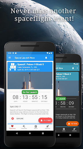Space Launch Now - Image screenshot of android app
