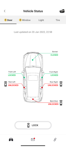 LEXUS CONNECT Middle East - Image screenshot of android app