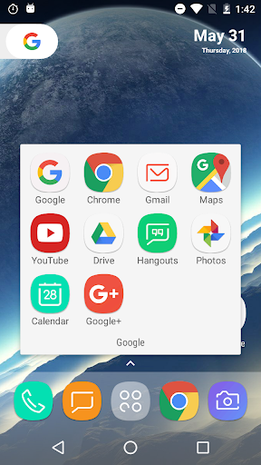 N+ Launcher - Nougat ۷.۰ / Oreo ۸.۰ / Pie ۹.۰ - عکس برنامه موبایلی اندروید
