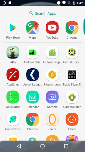 N+ Launcher - Nougat ۷.۰ / Oreo ۸.۰ / Pie ۹.۰ - عکس برنامه موبایلی اندروید