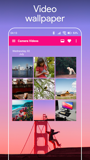 Video Live Wallpaper Maker - Image screenshot of android app