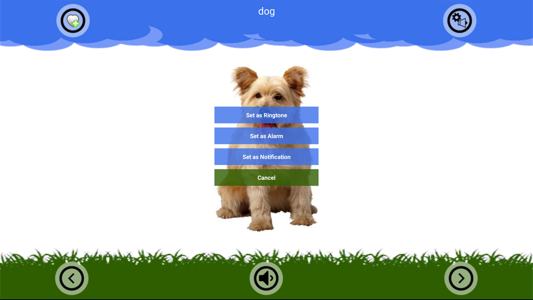 Animal Sounds and Ringtones - Image screenshot of android app