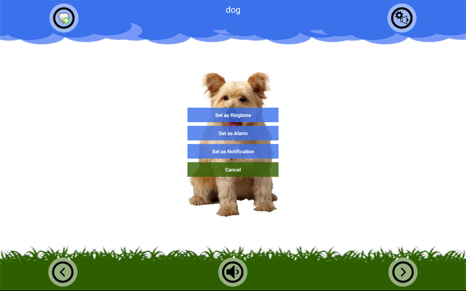 Animal Sounds and Ringtones - Image screenshot of android app