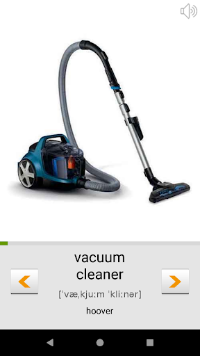 Learn American English words - Image screenshot of android app