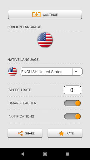 Learn American English words - Image screenshot of android app