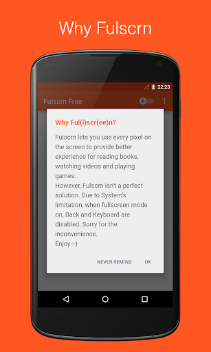 Fulscrn - عکس برنامه موبایلی اندروید