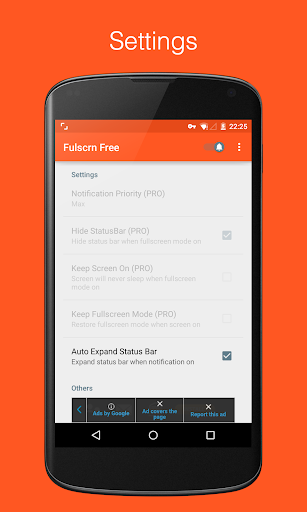Fulscrn - عکس برنامه موبایلی اندروید