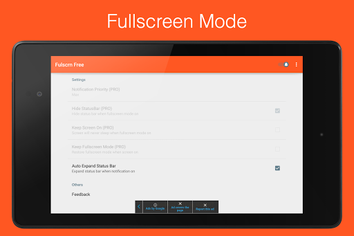 Fulscrn - عکس برنامه موبایلی اندروید