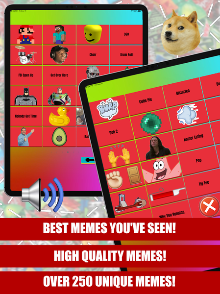 Meme Soundboard ۲۰۲۵ Ultimate - عکس بازی موبایلی اندروید