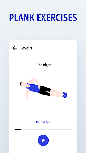 Plank Workout - Planking 30 day, Plank Exercises - Image screenshot of android app