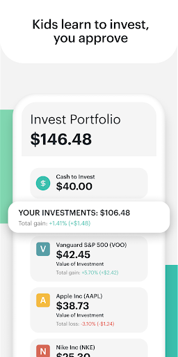 Greenlight Kids & Teen Banking - Image screenshot of android app