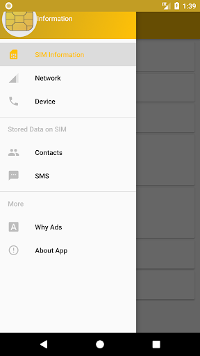 SIM Card Info - عکس برنامه موبایلی اندروید