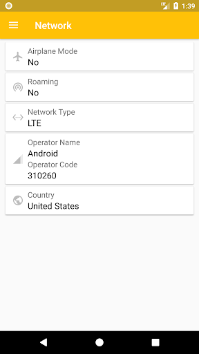 SIM Card Info - عکس برنامه موبایلی اندروید
