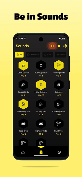 Sleep Bee - Be Calm. Be Sleepy - عکس برنامه موبایلی اندروید