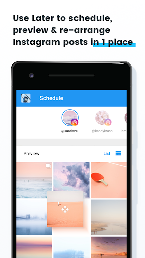 Later: Social Media Management - عکس برنامه موبایلی اندروید