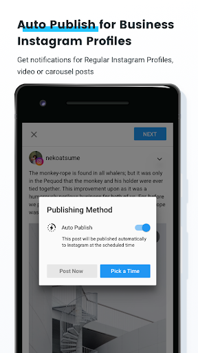 Later: Social Media Management - عکس برنامه موبایلی اندروید