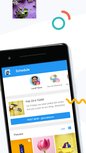 Later: Social Media Management - عکس برنامه موبایلی اندروید