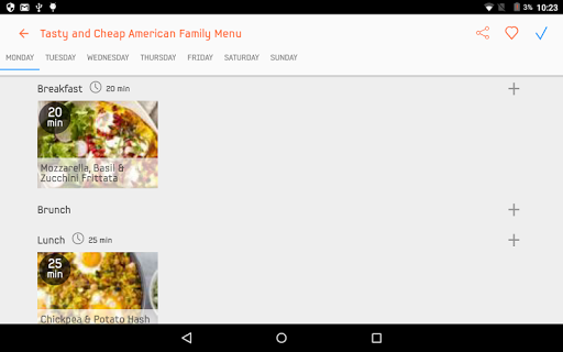 Recipe Calendar - Meal Planner - عکس برنامه موبایلی اندروید