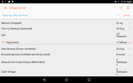 Recipe Calendar - Meal Planner - عکس برنامه موبایلی اندروید